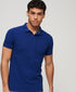Superdry Vint Destroy Polo T.Shirt Royal Blue